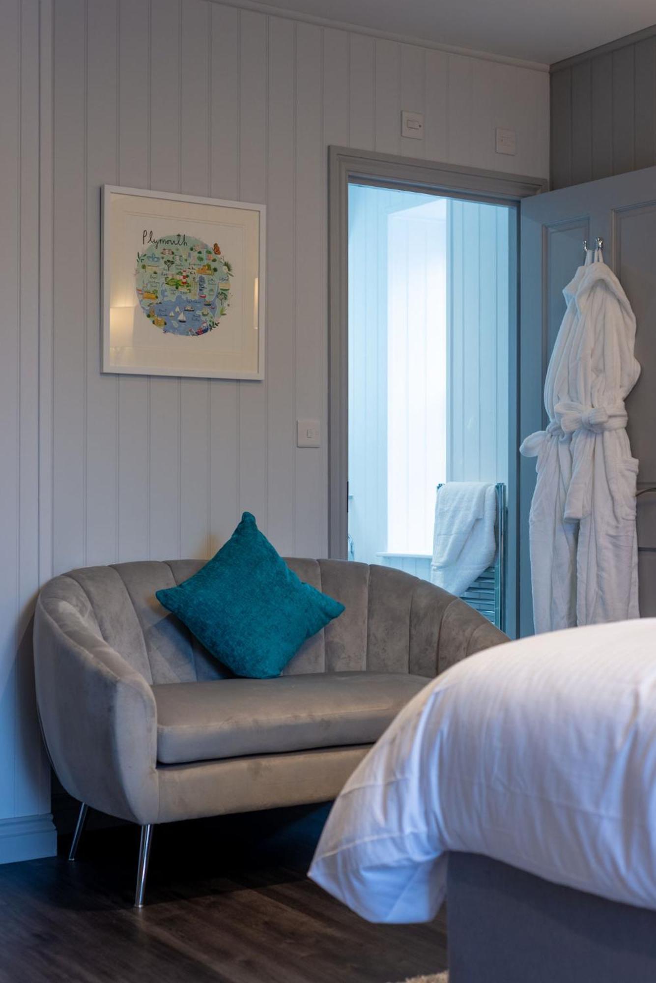 The Three Crowns B&B Plymouth Cameră foto